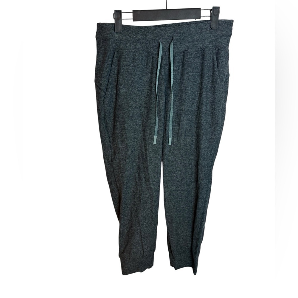 Lululemon Ready To Rulu Forest Green Cropped Joggers